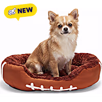 Petco Football Bolster Dog Bed