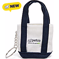 Petco Mini Tote Bag Keychain
