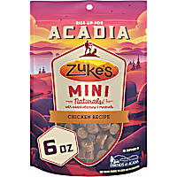 Zuke's Limited Edition Mini Naturals Chicken Recipe Healthy Soft Dog Treats
