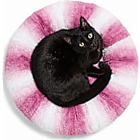 Petco Pink Stripe Round Cat Bed