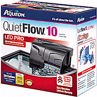 Aqueon QuietFlow 10 Aquarium Power Filter