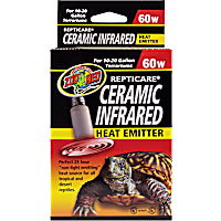 Zoo Med Repticare Ceramic Infrared Heat Emitters, 60 Watts