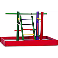 Prevue Pet Products Parakeet Park Tabletop Playpen