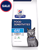 Hill's Prescription Diet d/d Skin/Food Sensitivities Duck & Green Pea Formula Dry Cat Food