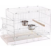 Prevue Pet Products White Travel Bird Cage