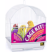 Prevue Pet Products Round Roof Bird Cage Kit