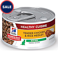 Hill's Science Diet Kitten Healthy Cuisine Tender Chicken & Rice Medley Canned Wet Cat Food