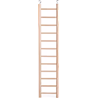 You & Me Bird 12-Step Wood Bird Ladder