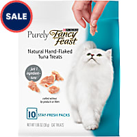 Fancy Feast Purely Natural Hand-Flaked Tuna Cat Treats