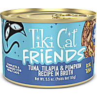 Tiki Cat Aloha Friends Tuna, Tilapia & Pumpkin Wet Cat Food