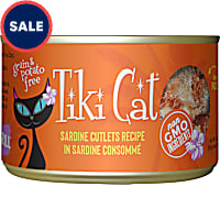 Tiki Cat Grill Sardine Cutlets Recipe in Sardine Consomme Cutlets Wet Cat Food