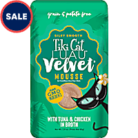Tiki Cat Luau Velvet Mousse Tuna & Chicken Complete & Balanced Wet Cat Food