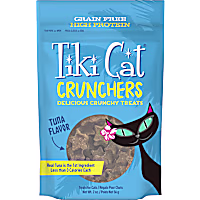 Tiki Cat Crunchy Treats Grain-Free Tuna & Pumpkin for Cats