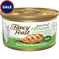 Fancy Feast Gourmet Naturals White Meat Chicken Recipe Pate Wet Cat Food