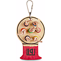You & Me Gumball Machine Chewing Bird Toy