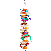 You & Me Make A Splash Preening Multi-color Bird Toy