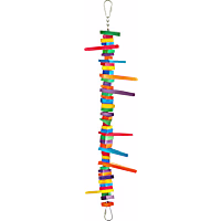 You & Me Miles of Blocks Chewing Bird Toy