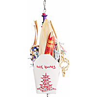 You & Me Chinese Takeout Foraging Bird Toy