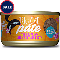 Tiki Cat Grill Tuna with Prawn Recipe Pate Wet Food