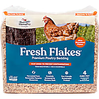 Manna Pro Fresh Flakes 4 Cubic Feet Chicken Poultry Bedding