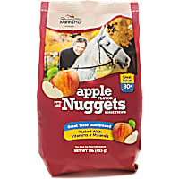 Manna Pro Apple Flavored Bite-Size Nuggets Horse Treats