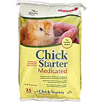 Manna Pro Chick Starter Medicated Chick Feed Crumbles