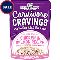 Stella & Chewy's Carnivore Cravings Protein Rich Meal or Topper Chicken & Salmon Recipe Wet Cat Food