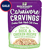 Stella & Chewy's Carnivore Cravings Protein Rich Meal or Topper Duck & Chicken Recipe Wet Cat Food