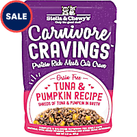 Stella & Chewy's Carnivore Cravings Protein Rich Meal or Topper Tuna & Pumpkin Recipe Wet Cat Food
