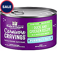 Stella & Chewy's Carnivore Cravings Purrfect Pate Duck & Chicken Recipe Wet Cat Food