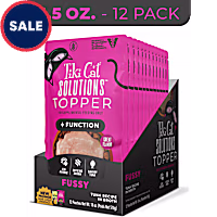 Tiki Cat Solutions Topper, Fussy, Tuna Recipe in Broth for Cats