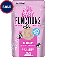 Tiki Cat Born Carnivore Functional Topper Baby Wet Recipe for Cats