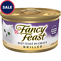 Fancy Feast Grilled Beef Feast in Wet Cat Food Gravy