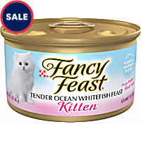 Purina Fancy Feast Tender Ocean Whitefish Feast Wet Kitten Food