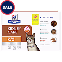 Hill's Prescription Diet k/d Kidney Care Starter Kit Variety Pack Cat Food