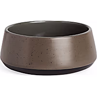 Reddy Gray Angular Dog Bowl