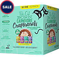 Tiki Cat Born Carnivore Complements Wet Cat Food Topper Variety Pack