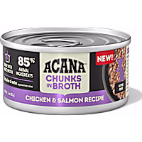 ACANA Chunks in Broth Chicken & Salmon Recipe Wet Kitten Food
