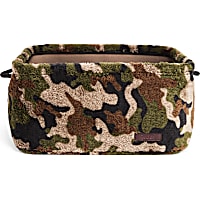 Reddy Faux Shearling Toy Bin for Dogs