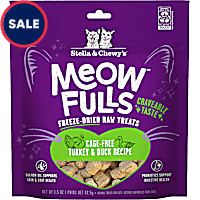 Stella & Chewy's Meowfulls Turkey & Duck Recipe Freeze Dried Cat Treats
