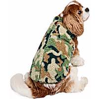 Reddy Camo Sherpa Reversible Pet Vest