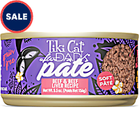 Tiki Cat After Dark Beef & Beef Liver Recipe Soft Pate Wet Cat Food