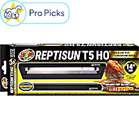 Zoo Med ReptiSun T5 HO Terrarium Hood with 10.0 Bulb, 14" L