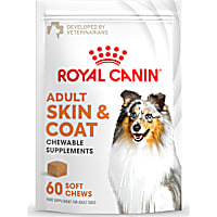 Royal Canin Skin & Coat Dog Supplement Soft Chews for Adult Dogs
