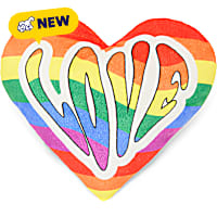 Petco 2 for $5 Pride Rainbow Plush Dog Toy