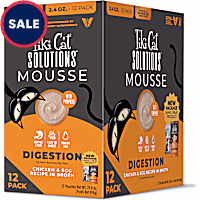Tiki Cat Solutions Mousse Multipack Digestion, Chicken & Egg Wet Cat Food