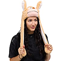Petco Interactive Pop-Up Monkey Ears Hat