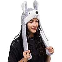 Petco Interactive Pop-Up Husky Ears Hat