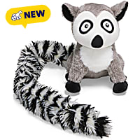 Petco Lemur Long Tail Plush Dog Toy