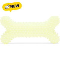 Petco Glow in the Dark TPR Bone Chew Dog Toys